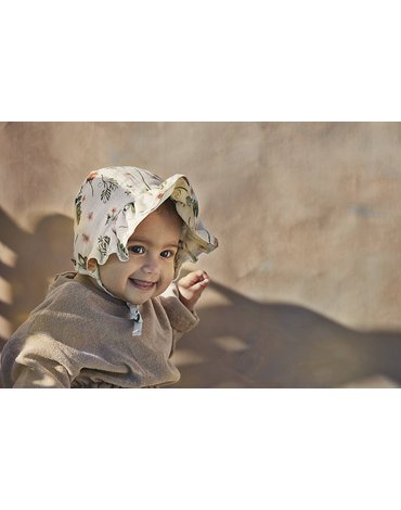 Elodie Details - Czapka Baby Bonnet - Meadow Blossom 0-3 m-ce
