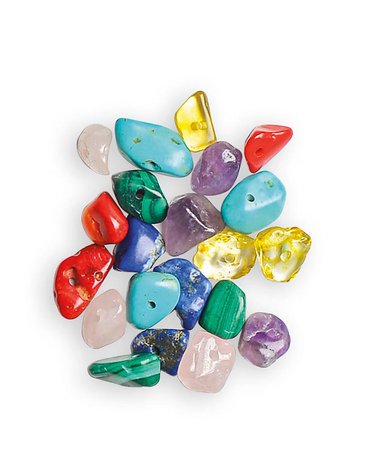 Zestaw kreatywny do tworzenia biżuterii z kamieniami szlachetnymi Lucky Charms 8+, Janod