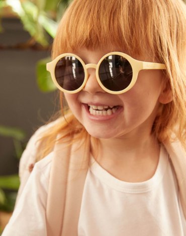 Filibabba Dziecięce okulary przeciwsłoneczne (1-3 l) UV400 Pale banana FILIBABBA