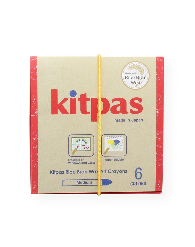 Kredki dla dzieci, 6 szt., zestaw artystyczny, Kitpas KITPAS