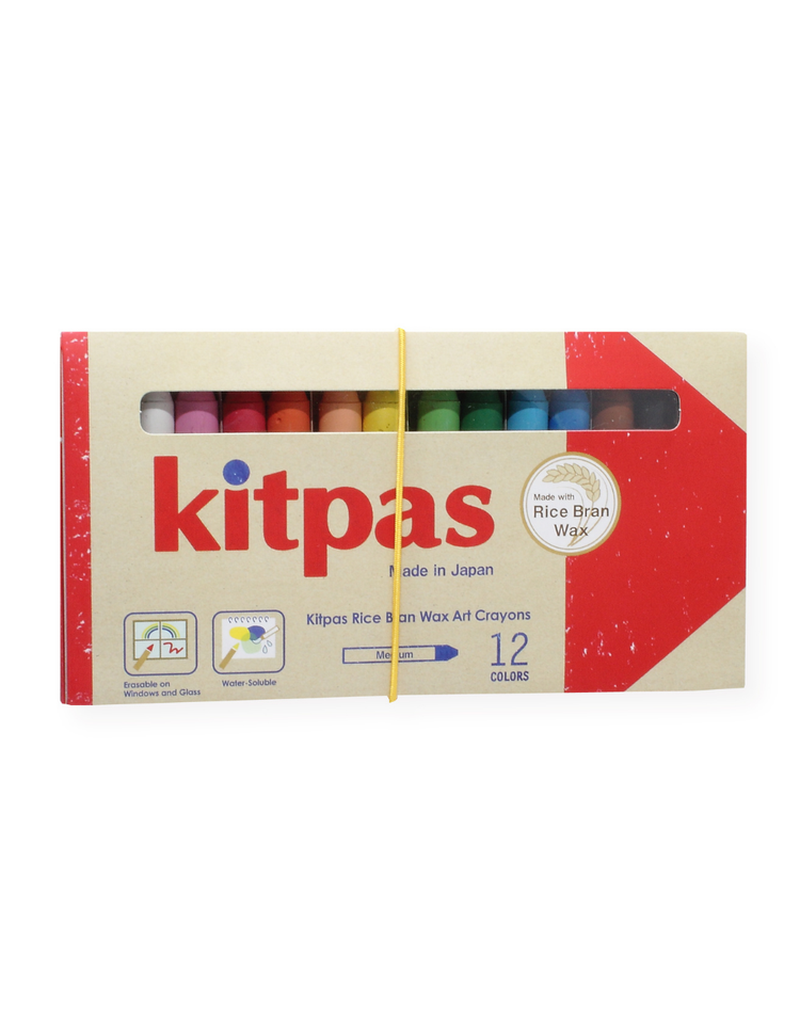 Kredki dla dzieci, 12 szt., zestaw artystyczny, Kitpas KITPAS
