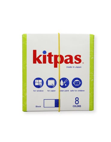 Zestaw 8 kwadratowych kredek dla dzieci, Kitpas