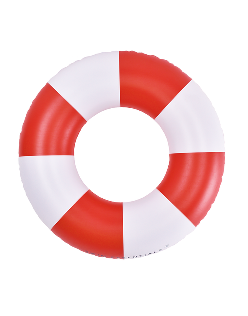 The Swim Essentials Koło do pływania 90 cm Red White Life Buoy 2020SE318