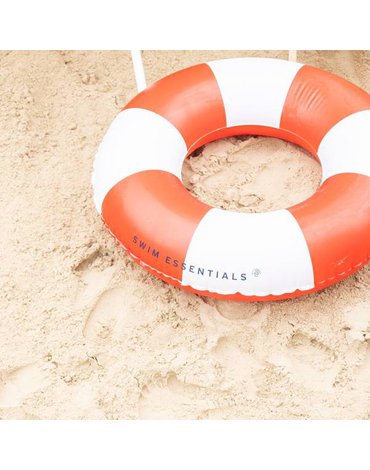The Swim Essentials Koło do pływania 90 cm Red White Life Buoy 2020SE318