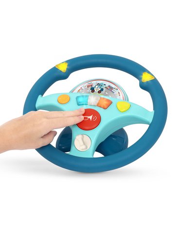 B.Toys - Woofer’s Musical Driving Wheel – interaktywna KIEROWNICA muzyczna – Land of B. -