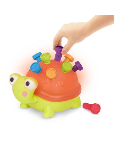 B.Toys - Teaching Turtle - interaktywny ŻÓŁW edukacyjny - do nauki liczenia i kolorów -