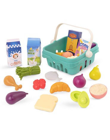 B.Toys - Freshly Picked - koszyk na zakupy z artykułami "spożywczymi" -