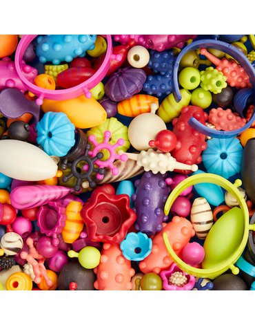 B.Toys - Pop-Arty!- zestaw do tworzenia biżuterii – 300 elementów -