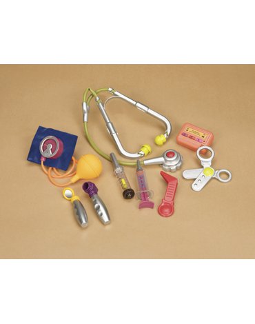 B.Toys - Dr. Doctor – walizeczka z zestawem akcesoriów lekarskich -