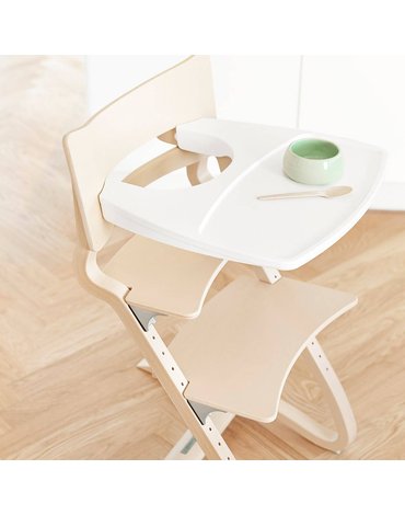 LEANDER - tacka do krzesełka do karmienia CLASSIC™, biała