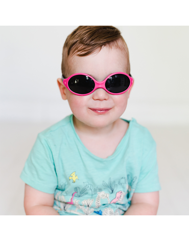 Okulary przeciwsłoneczne dla dzieci, Sölar, 12 m +, różowe, bblüv BBLÜV