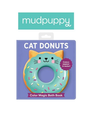 Mudpuppy Magiczna książeczka do kąpieli Koty-donuty