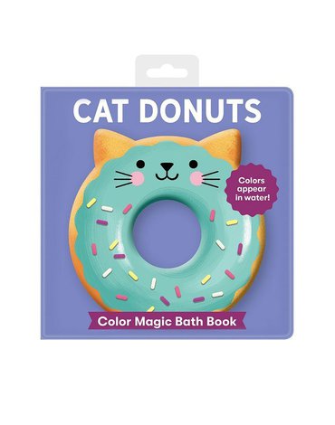 Mudpuppy Magiczna książeczka do kąpieli Koty-donuty