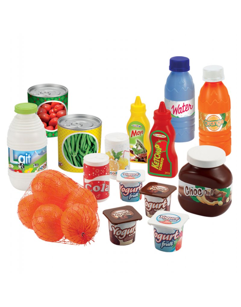 Ecoiffier Zestaw Produktów Spożywczych 20 elementów
