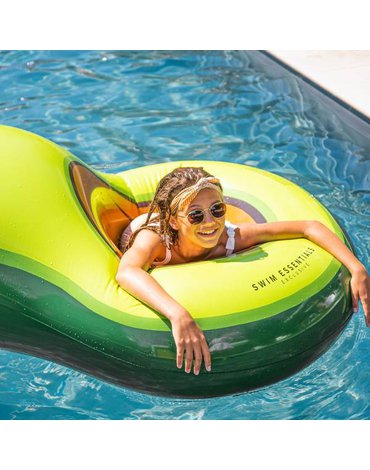The Swim Essentials Materac do pływania Avocado z piłką 2020SE08
