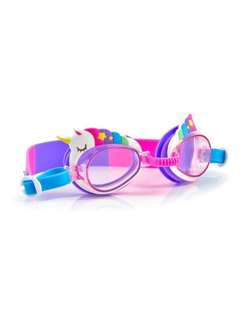 Okulary do pływania Aqua2ude, Miniunicorn, Mini jednorożec, Bling2o BLING2O