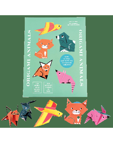 Papier dwustronny origami do tworzenia zwierząt, Rex London