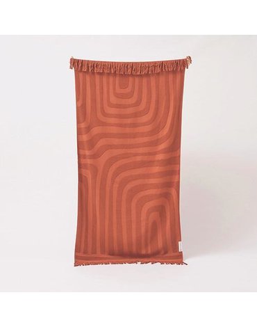 Sunnylife - Ręcznik Luxe - Terracotta