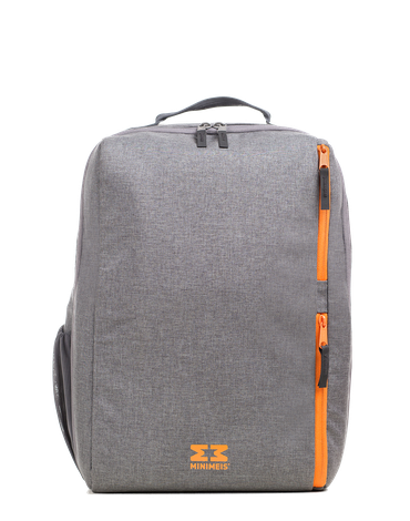 MiniMeis - plecak - Grey Orange