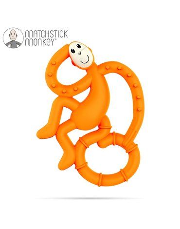 Matchstick Monkey - Matchstick Mini Monkey Orange Gryzak Masujący
