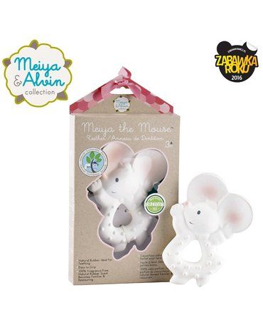 Meiya and Alvin - Meiya & Alvin - Meiya Mouse Organic Rubber Teether
