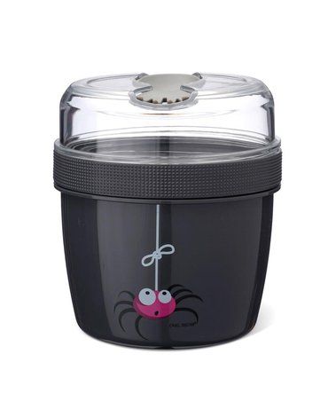 Carl Oscar- N'ice Cup™ L Pojemnik śniadaniowy z wkładem chłodzący Grey - Spider