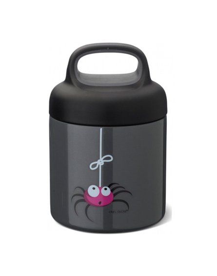 Carl Oscar TEMP Lunch Jar - Termos ze szlachetnej stali nierdzewnej Grey - Spider