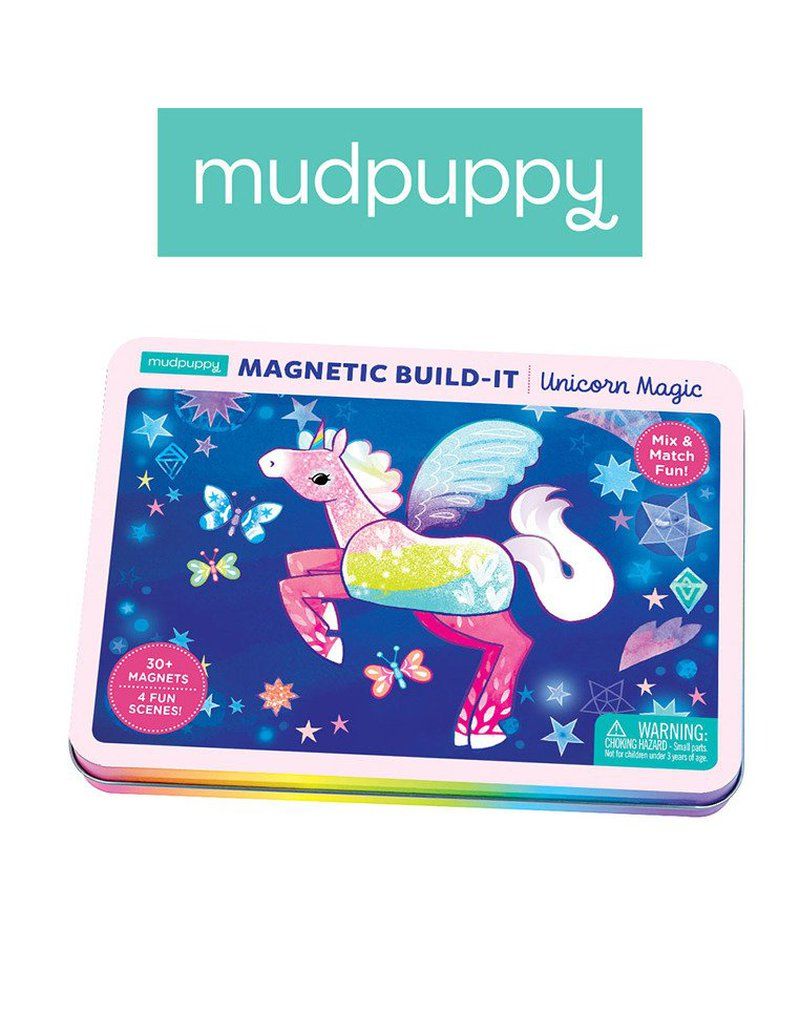 Mudpuppy Magnetyczne konstrukcje Magiczne Jednorożce 4+