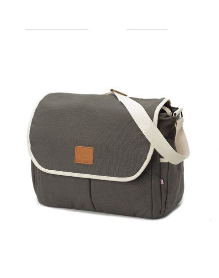 My Bag's Torba do wózka Flap Bag Happy Family grey