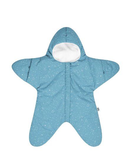 Baby Bites Kombinezon zimowy Star (3-6 miesięcy) Turquoise