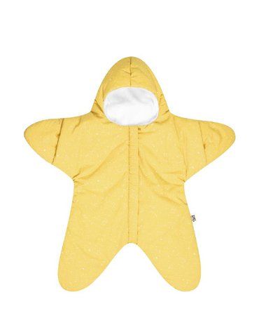 Baby Bites Kombinezon zimowy Star (3-6 miesięcy) Yellow