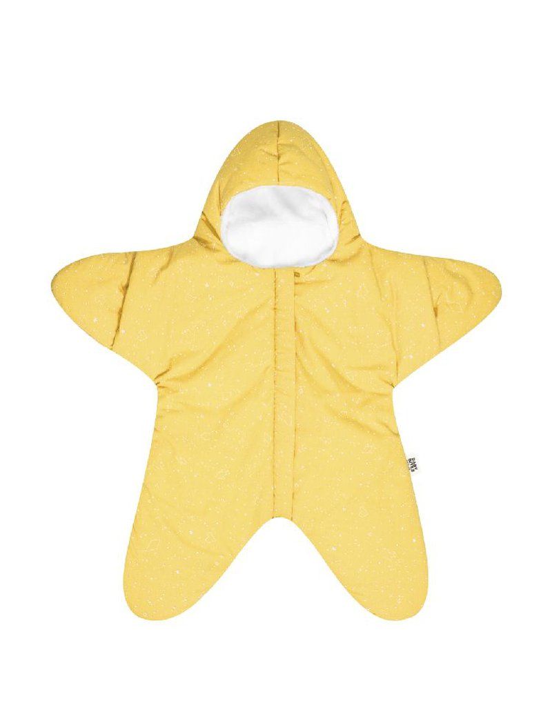 Baby Bites Kombinezon zimowy Star (3-6 miesięcy) Yellow BABY BITES