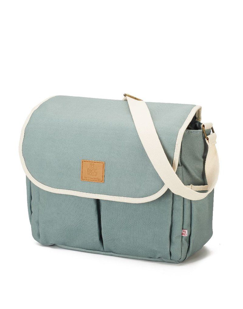 My Bag's Torba do wózka Flap Bag Happy Family Aquamarine MY BAG'S