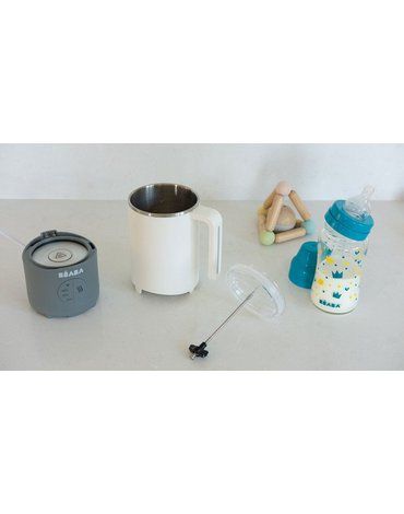 Beaba Milk Prep® Ekspres do mlecznych napojów White/grey