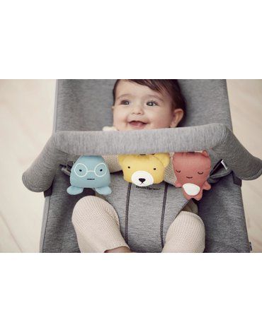 BabyBjörn zabawka do leżaczka BALANCE - Soft Friends BABYBJORN
