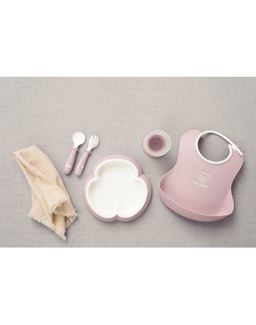 BABYBJORN - Zestaw obiadowy - Powder Pink