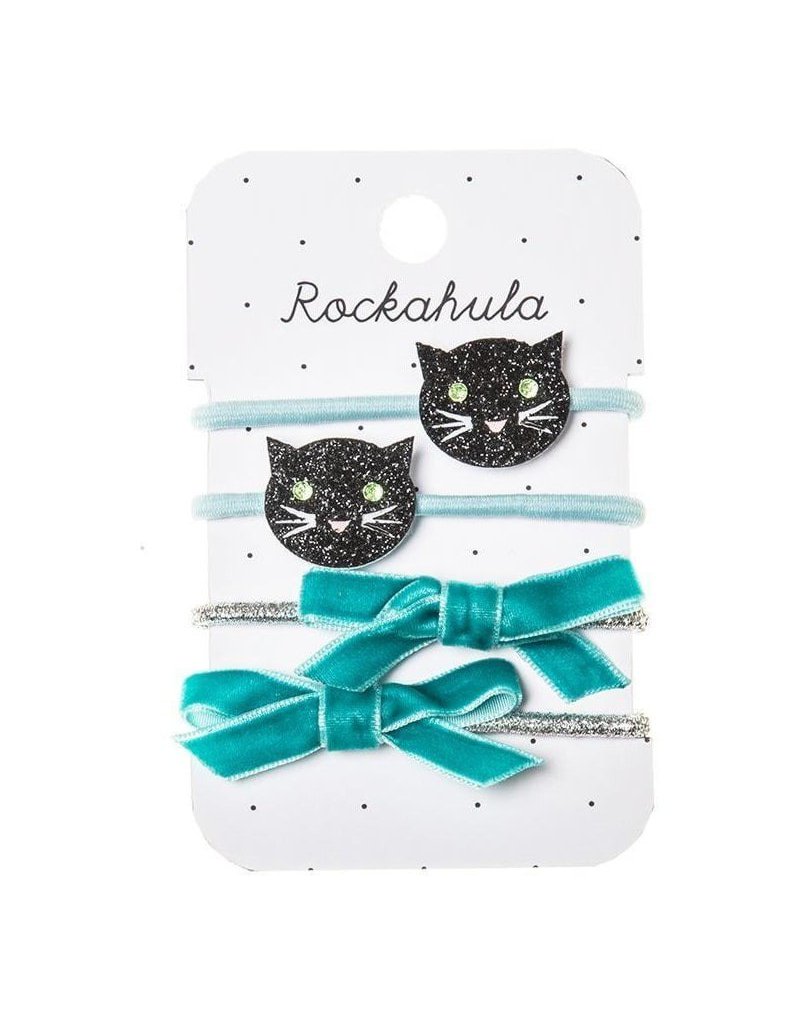 Rockahula Kids - gumki do włosów Black Cats Ponies