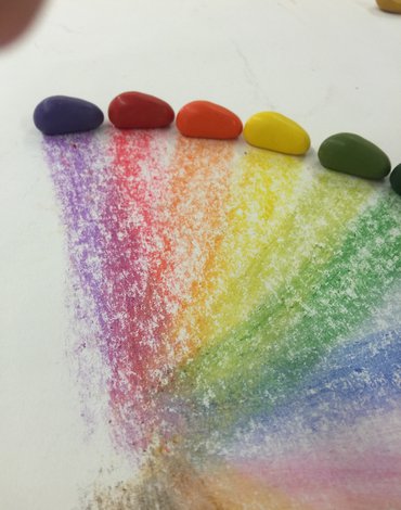 Kredki Crayon Rocks w pudełku 64 sztuki - 32 kolory