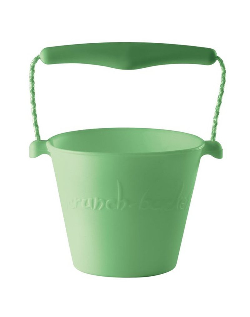 Funkit world - Składane wiaderko do wody i piasku Scrunch Bucket - Pastelowy Zielony