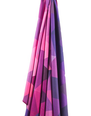 LittleLife - Ręcznik szybkoschnący Soft Fibre Lifeventure - Różowe trójkąty 150x90 cm