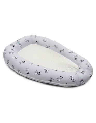 Oddychający materac, gniazdko do spania dla niemowląt  PurFlo - Zebry