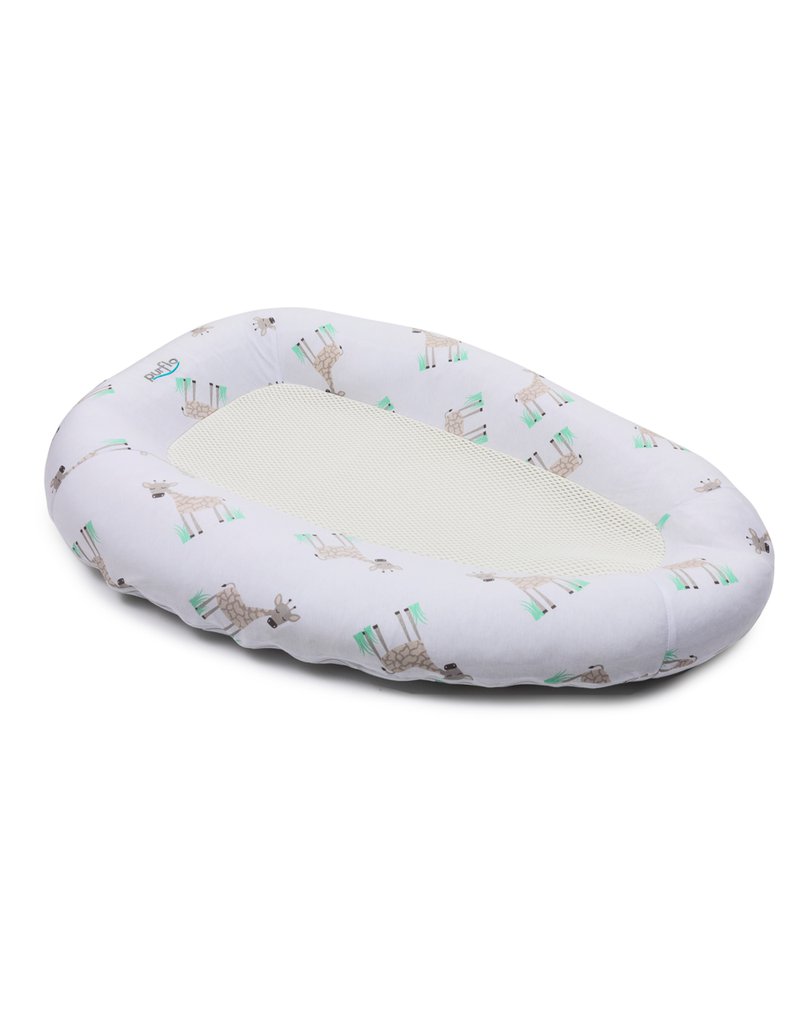 Oddychający materac, gniazdko do spania dla niemowląt  PurFlo - Żyrafy Purflo