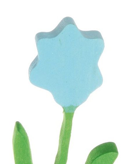 Drewniana figurka, Niebieski Kwiat, Grimm's