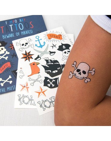 Tatuaże zmywalne dla dzieci, Pirackie, Rex London