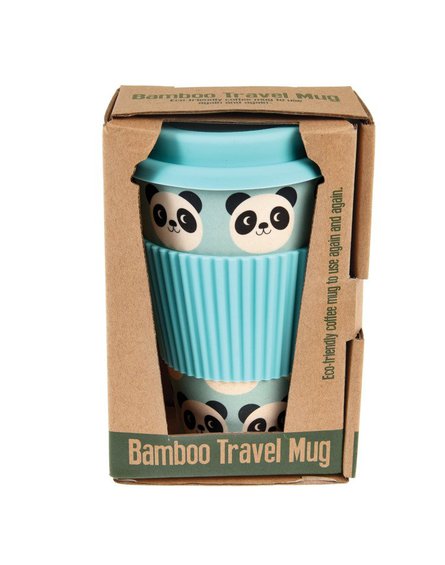 Kubek bambusowy podróżny 400 ml, Panda Miko, Rex London