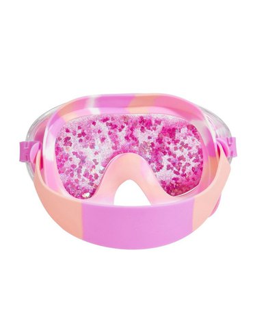 Maska do pływania z brokatem, różowa, Bling2O Bling2o