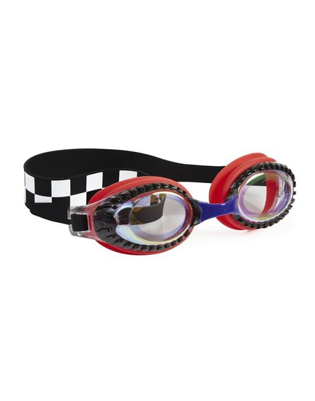 Okulary do pływania, Wyścigi, czerwone, Bling2O