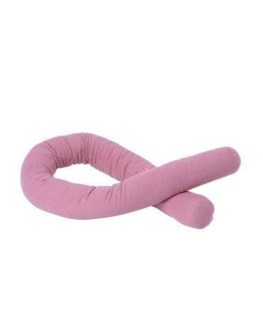 Poduszka wąż 120 cm, różowa, Kikadu