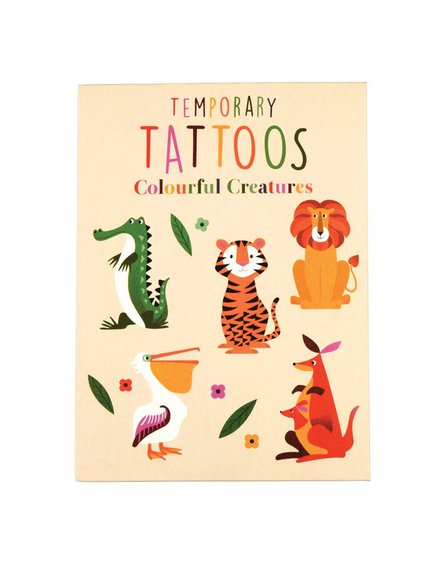 Tatuaże zmywalne dla dzieci, Zwierzaki, Rex London