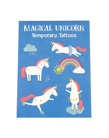 Tatuaże zmywalne dla dzieci, Magiczny Jednorożec, Rex London